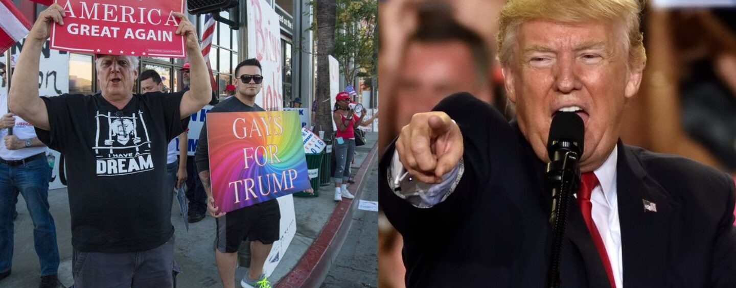 Les homosexuels qui soutiennent Trump sont ridiculisés par Internet et nous rions de ces 25 réactions