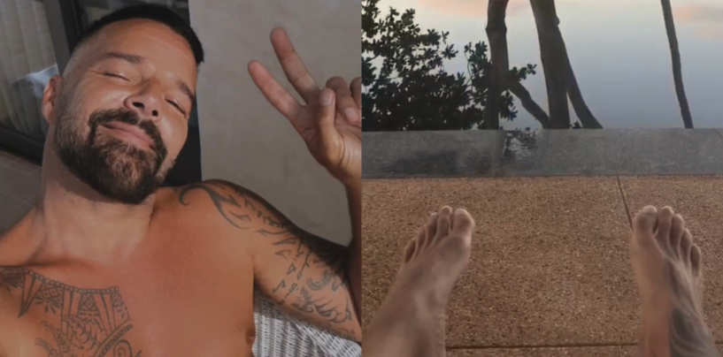 Le récapitulatif de l'été de Ricky Martin est un paradis pour les pièges à soif et sert une abondance de photos de pieds sexy