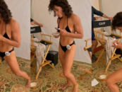 Une vidéo BTS de Katy O'Brian 'Love Lies Bleeding' vient de sortir et nous ne pouvons pas arrêter de la regarder
