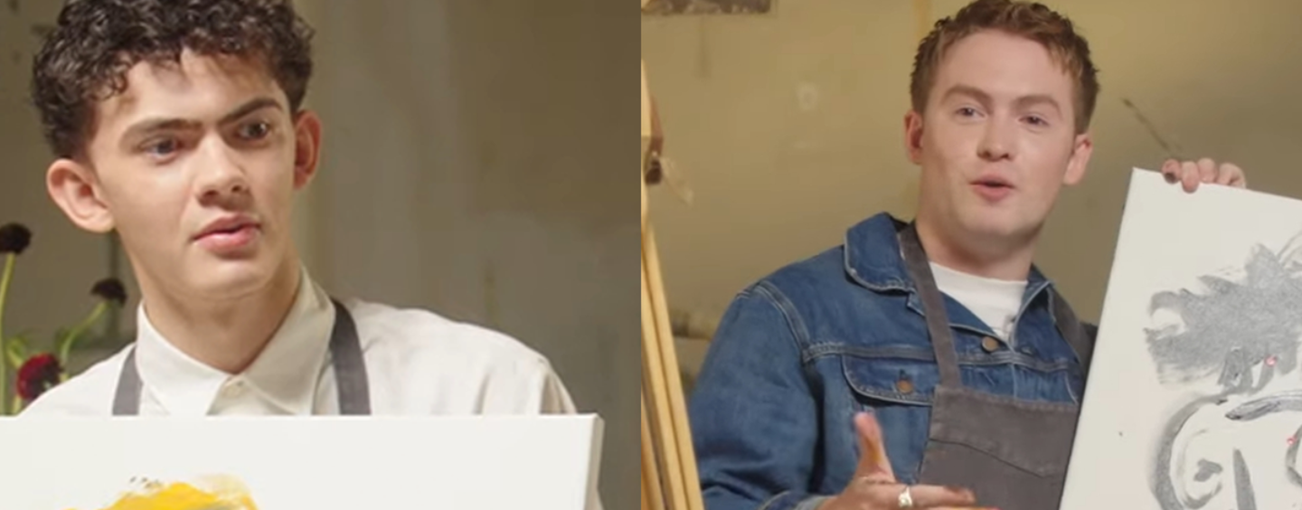 Kit Connor et Joe Locke se peignent est la chose la plus mignonne sur Internet