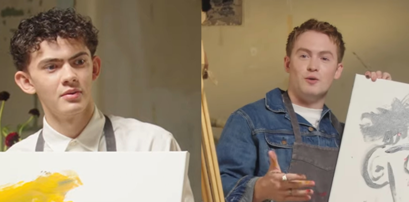 Kit Connor et Joe Locke se peignent est la chose la plus mignonne sur Internet