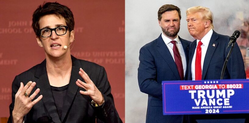 Rachel Maddow dénonce le soutien de JD Vance au mouvement pro-dictateur de la « République tardive »
