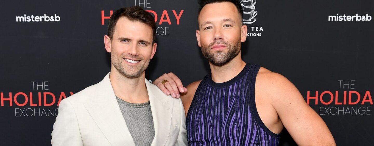 Les maris Kyle Dean Massey et Taylor Frey viennent de sortir un film gay « épicé » pour les vacances