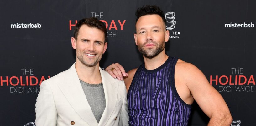 Les maris Kyle Dean Massey et Taylor Frey viennent de sortir un film gay « épicé » pour les vacances
