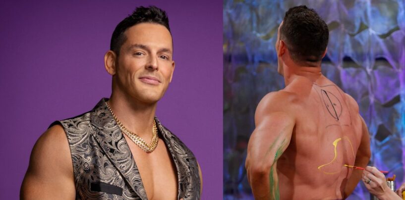 Jessie Godderz se déshabille et porte de minuscules Speedos sur « House of Villains »