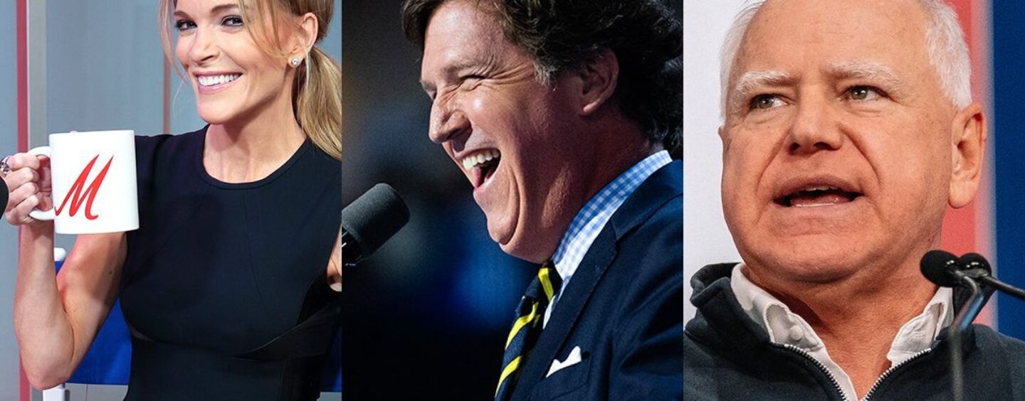 Tucker Carlson, arbitre autoproclamé de l'homosexualité, affirme que les démocrates ne laisseront pas Tim Walz se déclarer gay