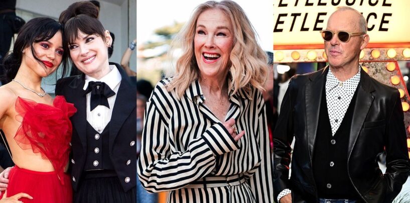 Les stars de « Beetlejuice Beetlejuice » servent une mode effrayante lors de la tournée de presse et nous sommes HANTÉS