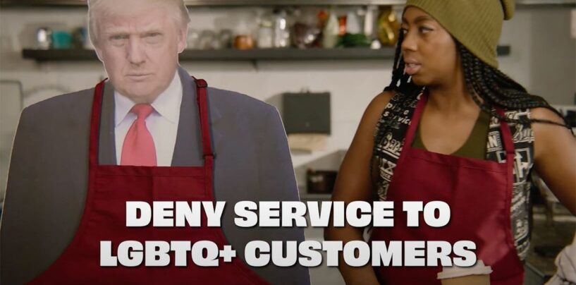 L'image effrayante de Donald Trump terrorise les Américains sans prétention dans la nouvelle publicité de la campagne HRC