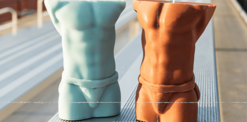 Cette bougie chamois sent le « jockstrap du joueur de NFL le plus sexy » et nous sommes TRÈS intéressés