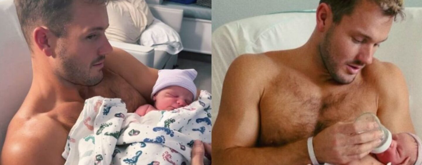 Colton Underwood passe en mode papa SHIRTLESS et nous le soutenons pleinement