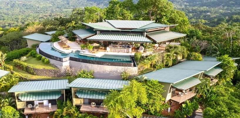 Découvrez le luxe décontracté avec vue dans cet incroyable complexe situé dans la forêt tropicale