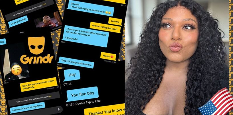 J'ai informé tous mes matchs GRINDR que le vote anticipé avait commencé. Voici comment ils ont réagi
