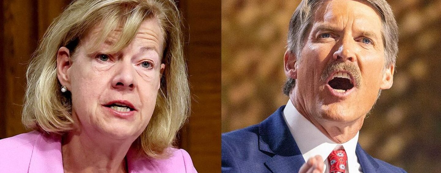 L'opposante républicaine attaque la sénatrice Tammy Baldwin en mentant sur son soutien aux soins d'affirmation de genre