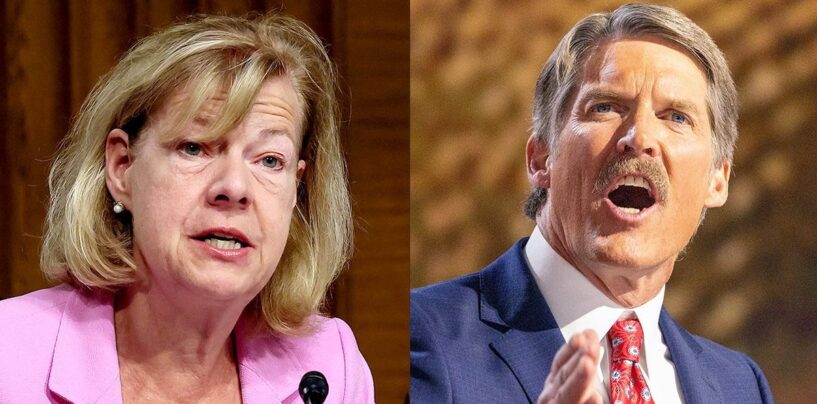 L'opposante républicaine attaque la sénatrice Tammy Baldwin en mentant sur son soutien aux soins d'affirmation de genre