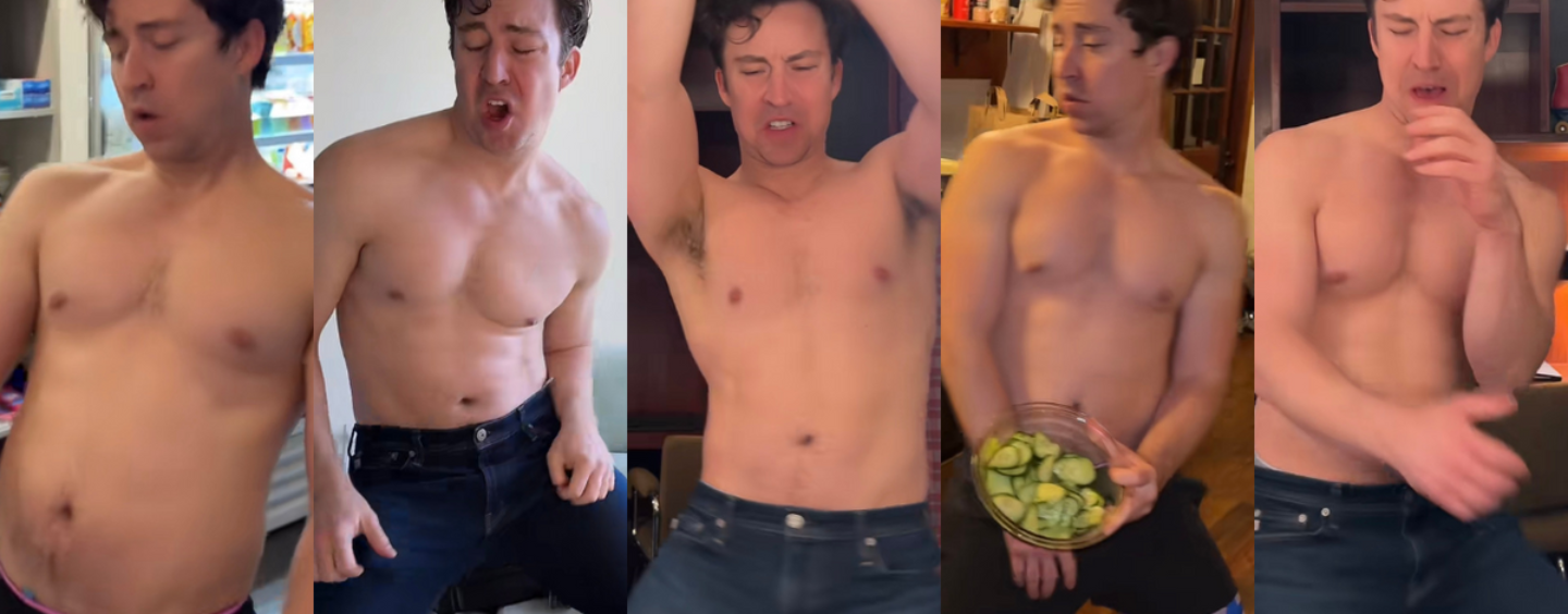 Les 22 vidéos de Brian Jordan Alvarez en train de broyer torse nu sur TikTok pour votre plus grand plaisir