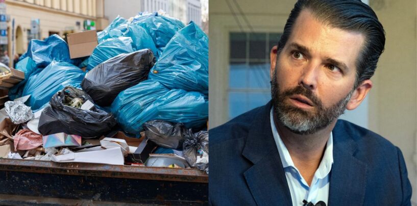 25 réactions hilarantes face au fils de Trump qui tente de s'approprier les bibliothèques en s'habillant comme un déchet humain