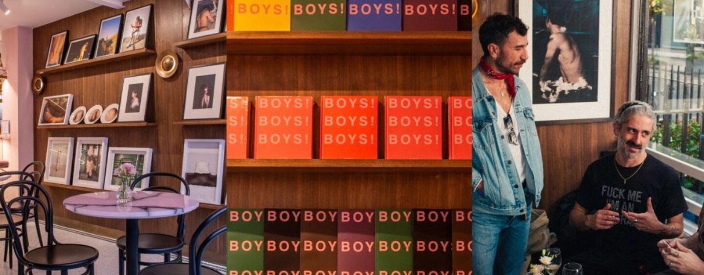 LES GARÇONS ! LES GARÇONS ! LES GARÇONS ! ouvre un nouveau Gallery Café à Londres