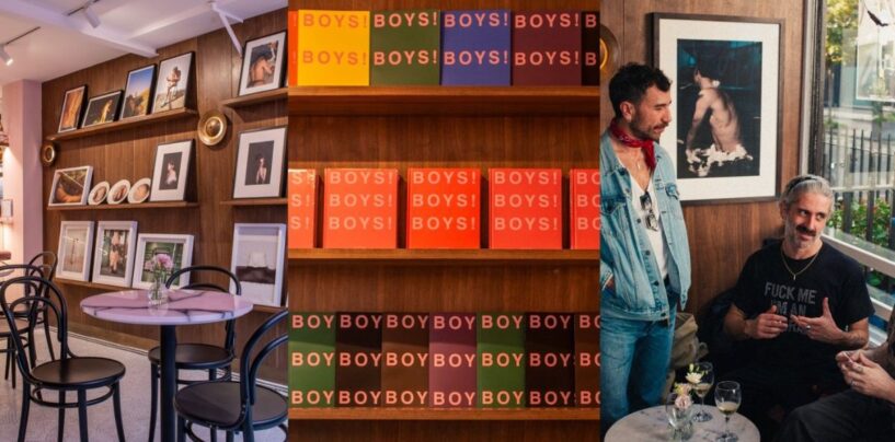 LES GARÇONS ! LES GARÇONS ! LES GARÇONS ! ouvre un nouveau Gallery Café à Londres