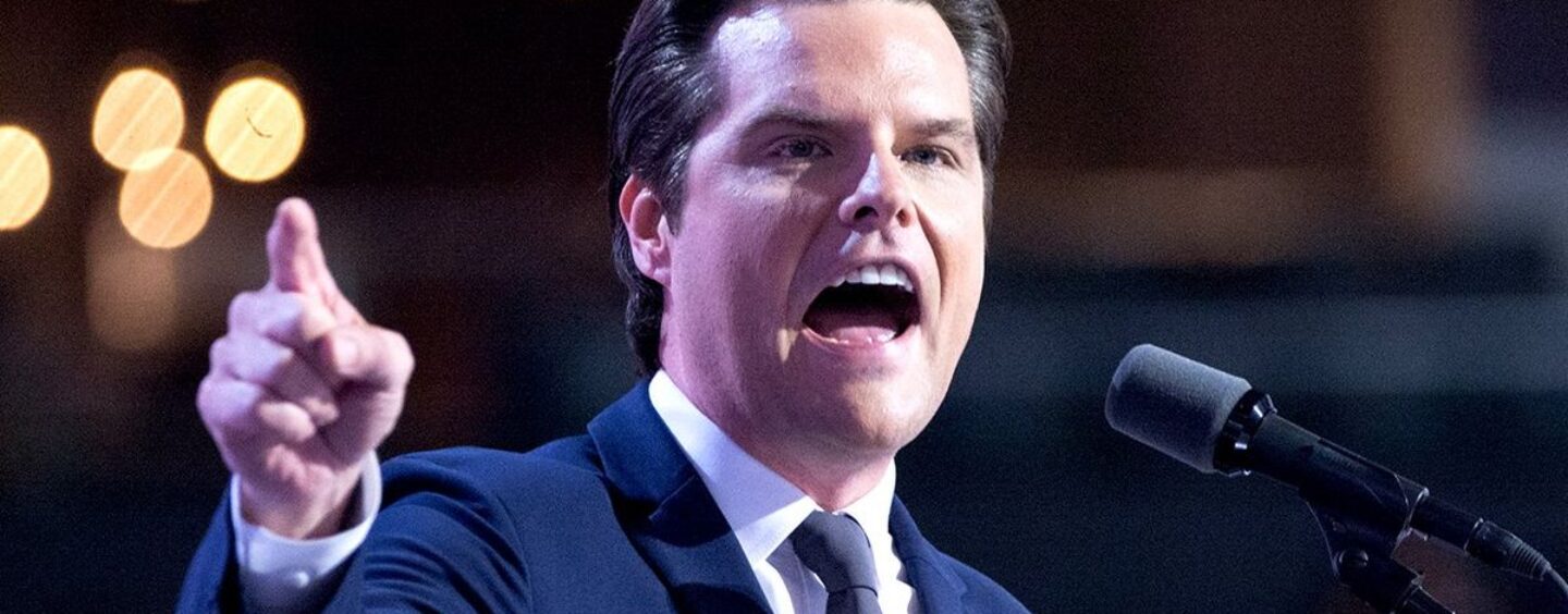 RUPTURE : Donald Trump stupéfie Washington en nommant Matt Gaetz au poste de procureur général des États-Unis