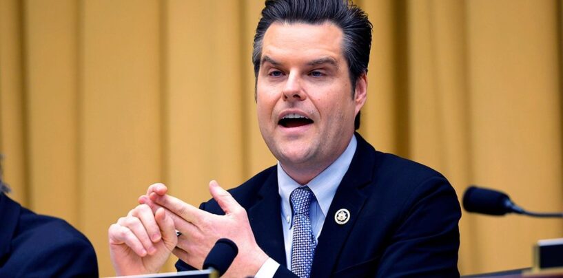 Matt Gaetz aurait payé des dizaines de milliers de dollars pour du sexe et de la drogue : rapport House Ethics