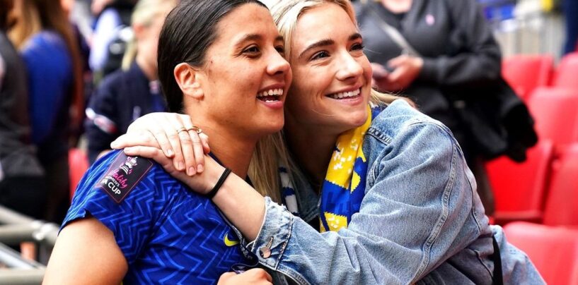 Les stars du football lesbien Kristie Mewis et Sam Kerr vont avoir un bébé !