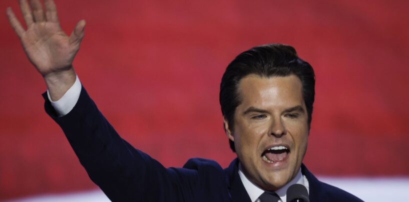 Internet rôtit Matt Gaetz pour s'être retiré de honte et nous hurlons