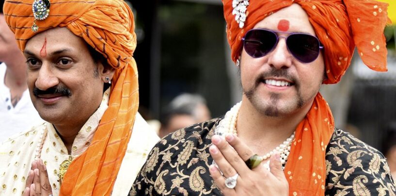 Une histoire d'amour royale : le premier prince homosexuel indien et son mari américain