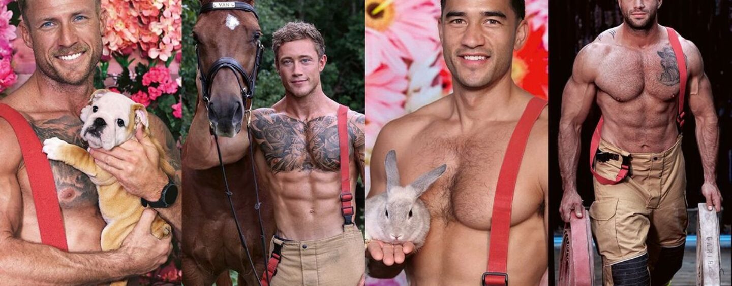 Des photos torrides du calendrier des pompiers australiens qui nous font saliver