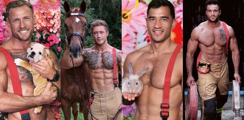 Des photos torrides du calendrier des pompiers australiens qui nous font saliver