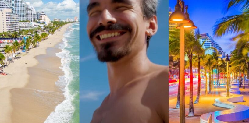 Le voyageur gay aveugle Henry Martinez embrasse le Grand Fort Lauderdale dans sa dernière vidéo