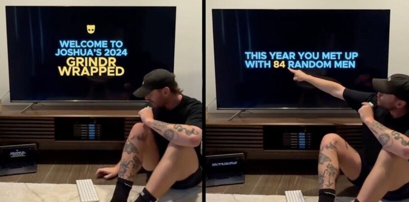 Le résumé personnel « Grindr Wrapped » de TikToker laisse les téléspectateurs stupéfaits