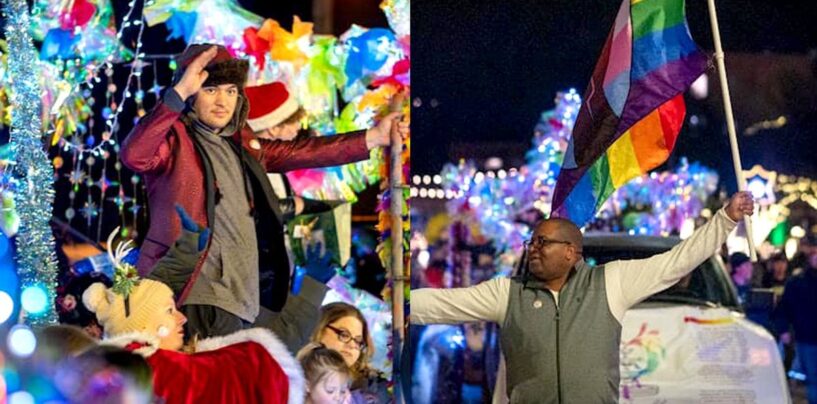 Une ville de l’Alabama a interdit un char LGBTQ+ Pride de son défilé de Noël. Il a quand même marché