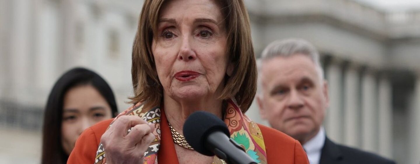 RUPTURE : Nancy Pelosi hospitalisée lors d'un voyage en Europe