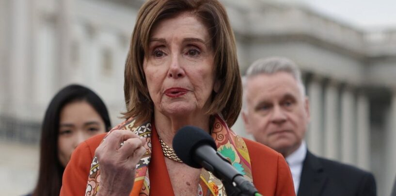 RUPTURE : Nancy Pelosi hospitalisée lors d'un voyage en Europe