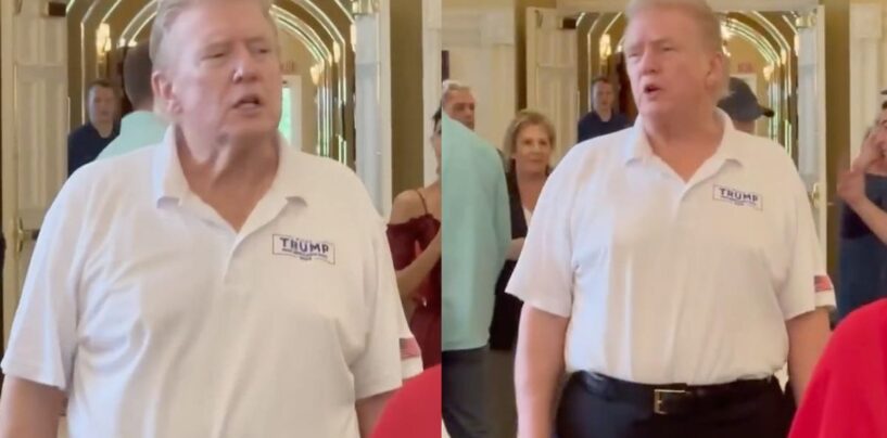 Une vidéo de personnes ignorant Trump alors qu'il essaie de se vanter devient virale et fait rire Internet