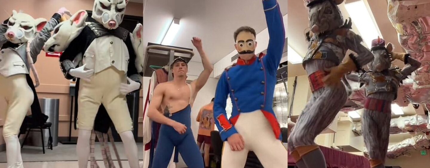 Les danseurs de ballet de « Casse-Noisette » vous feront rire et convoiter les rats – non vraiment !