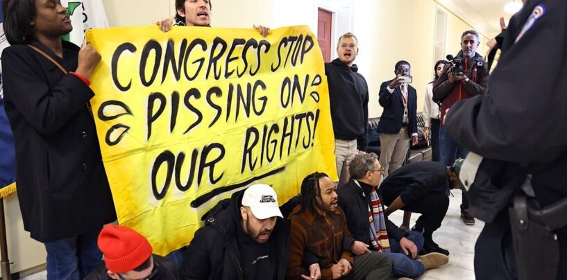 Nancy Mace qualifie les personnes trans d'insulte après des sit-in dans les toilettes du Capitole