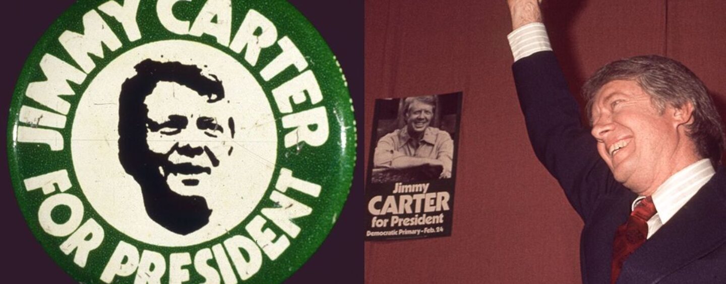 Un signe de la main et un sourire du président Jimmy Carter qui ont duré toute une vie