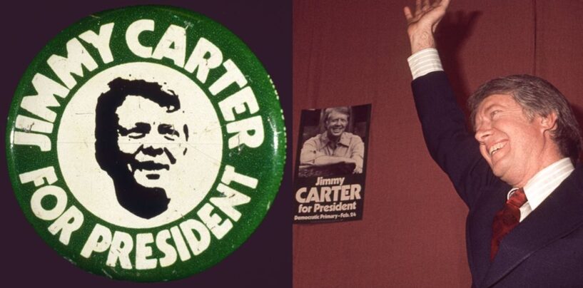 Un signe de la main et un sourire du président Jimmy Carter qui ont duré toute une vie