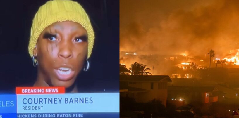 Les incendies de Los Angeles ont une « reine des mèmes » alors qu'un résident devient viral pour son impertinence dans les informations locales