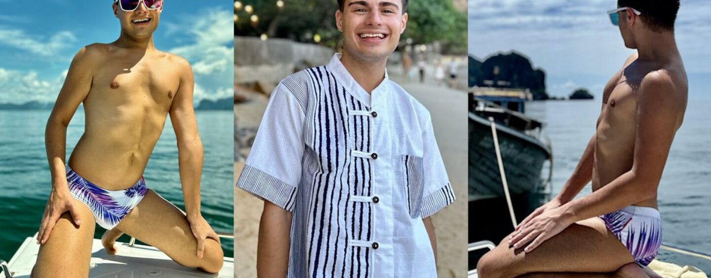 Rejoignez Ricky Cornish alors qu'il découvre le paradis LGBTQ+ de la Thaïlande