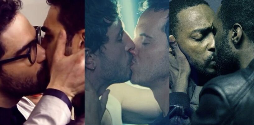 Ces baisers chauds d'homme à homme de la télévision et des films vous feront fondre