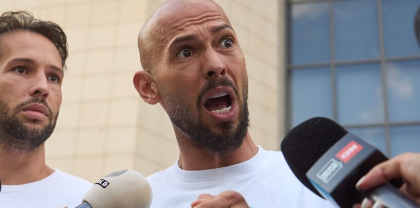 La racine des cheveux d'Andrew Tate, le «mâle alpha» de MAGA, inspire un nouveau mème brutalement drôle