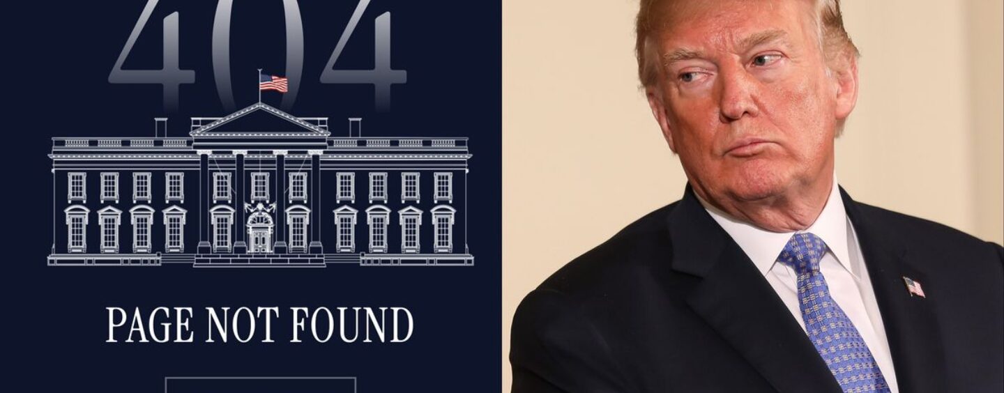 La Maison Blanche supprime du site les ressources sur la Constitution, les ressources LGBTQ+ et le VIH ainsi que la version en espagnol