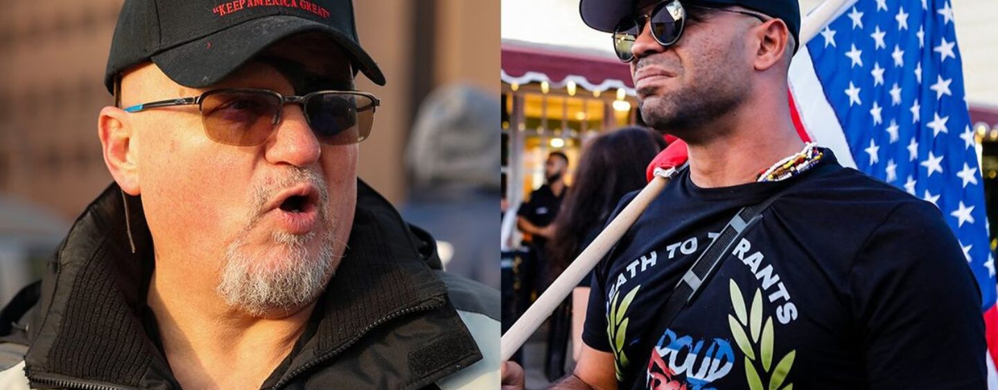 L'ancien leader des Proud Boys et fondateur des Oath Keepers est sorti de prison malgré son rôle dans les émeutes du 6 janvier