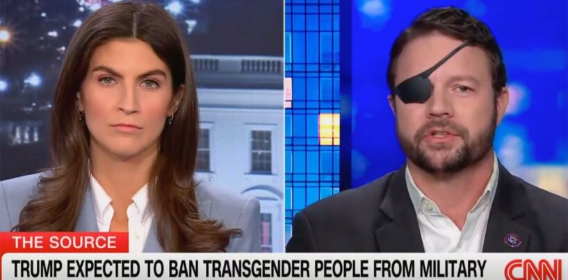 Dan Crenshaw ne peut pas gérer la vérité sur ses tongs du service militaire transgenre