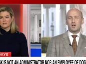 Un Stephen Miller hystérique a dit de «se calmer» par CNN Anchor et Internet Cheers