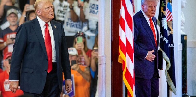 Pourquoi les combinaisons de Donald Trump sont un signe qu'il se sépare de sa base de maga