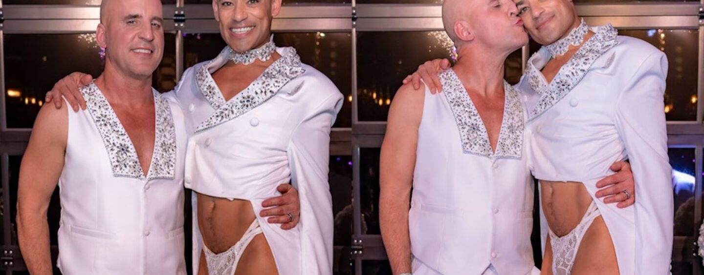 La star adulte Curtis Goodman devient virale pour se marier dans un maillot sexy