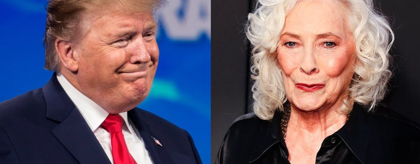 Trump aime Betty Buckley, mais l'allié LGBTQ + ne l'aime pas